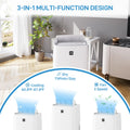 TROPOW 14000BTU Portable Air Conditioners Cool up to 750 sq ft, 4 in 1 Portable AC Unit with Remote Control/Dehumidifier/3 Speeds Fan/Sleep Mode
