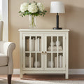Portland 2 Door Glass Cabinet by Simple Living